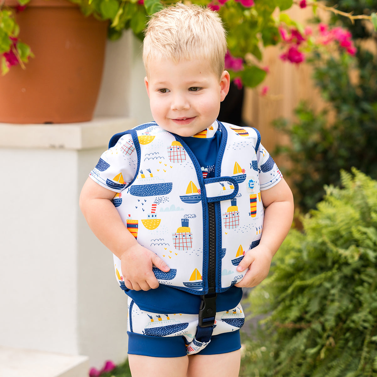 Toddler Splash Jammers™, Rash Vest & Go Splash Swim Vest Bundle