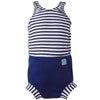Happy Nappy™ Costume Navy White Stripe