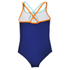 Girls Swimming Costume Sports Blue