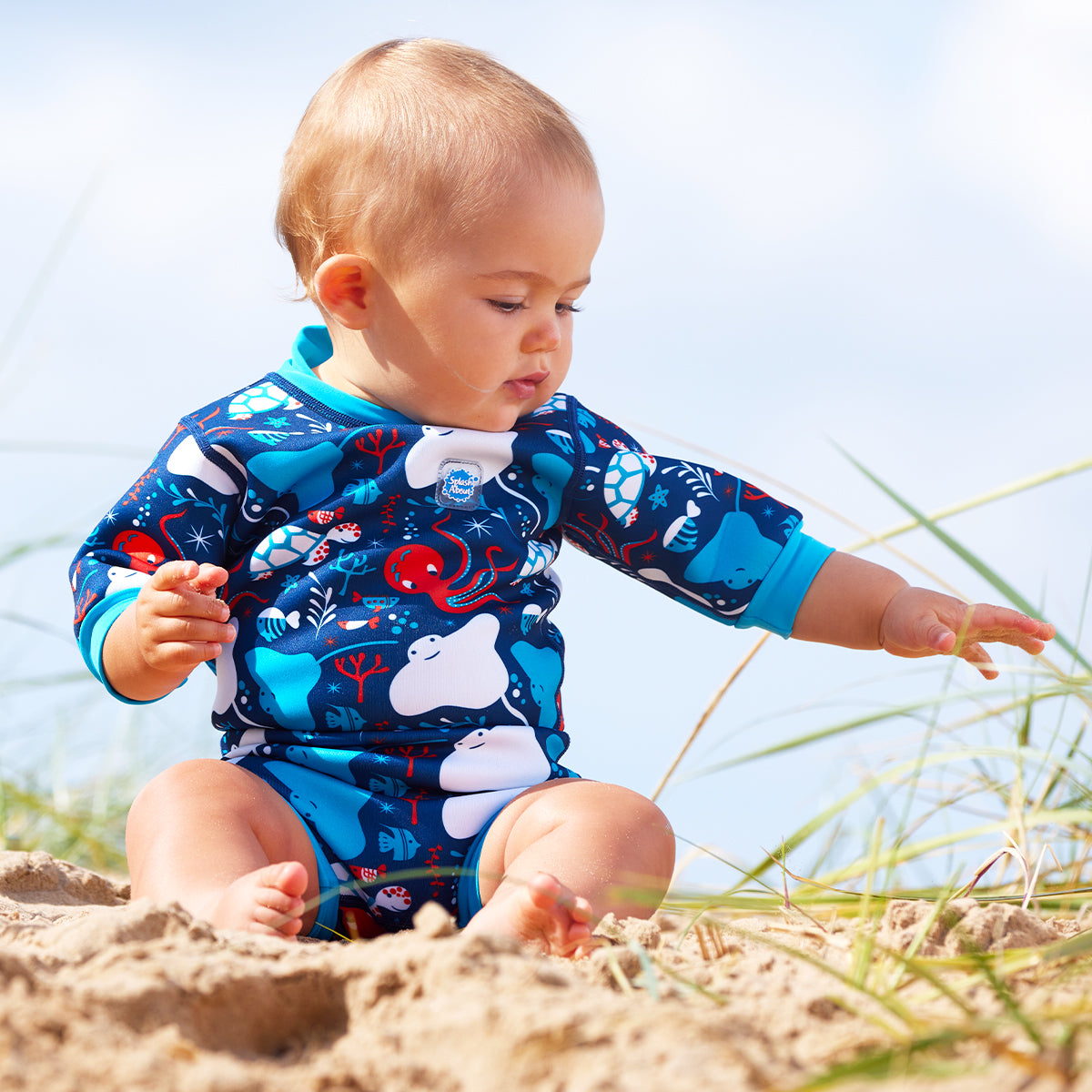 Happy Nappy™ Wetsuit Under The Sea