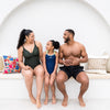 Mens Shorts & Girls Swimming Costume Bundle