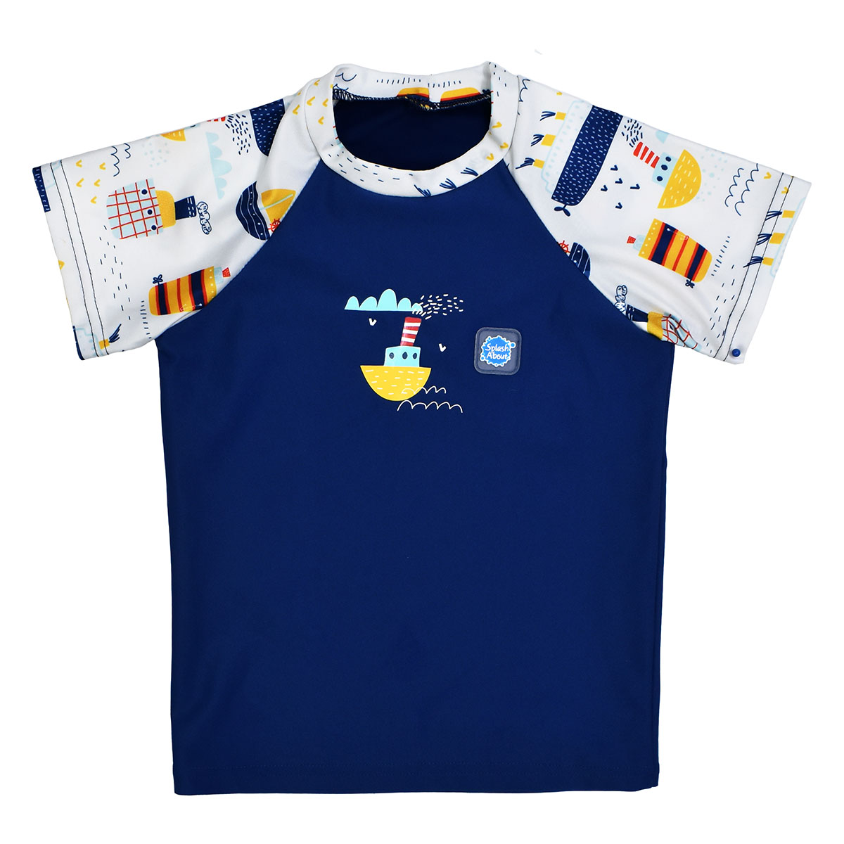 Short Sleeve Rash Vest Tug Boats