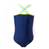 Girls Swimming Costume Sports Lime