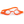 Infant Goggles Minnow Orange 2-6 Years
