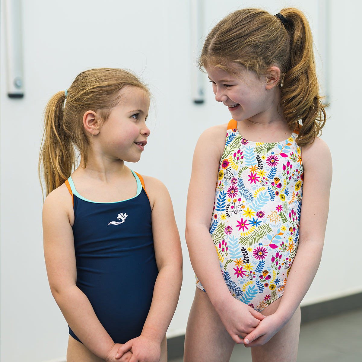 Girls Swimming Costume Jungle