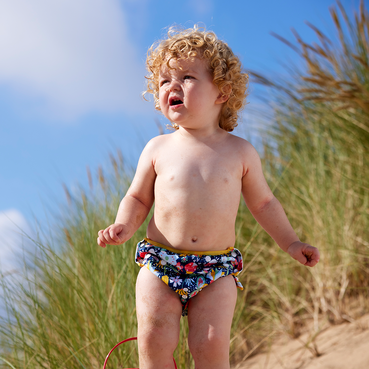 Size Adjustable Under Nappy Garden Delight