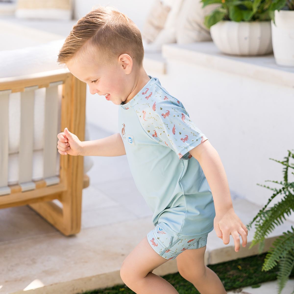 Toddler Splash Jammers™, Rash Vest & Dive Toy Bundle