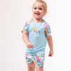 Short Sleeve Rash Vest Up and Away