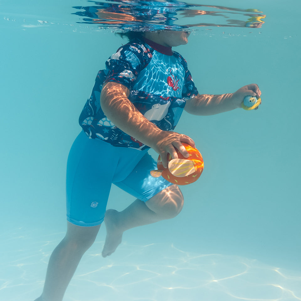 Sleeved Floatsuit Sea Life