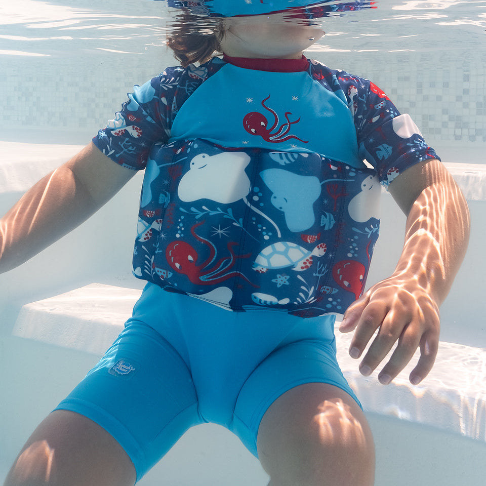 Sleeved Floatsuit Sea Life