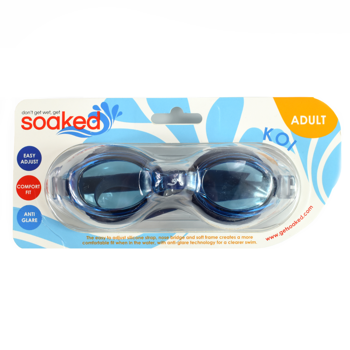 Adult Goggles Koi Navy