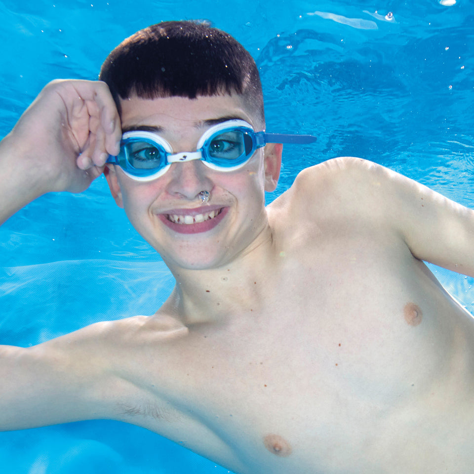 Adult Goggles Piranha Navy