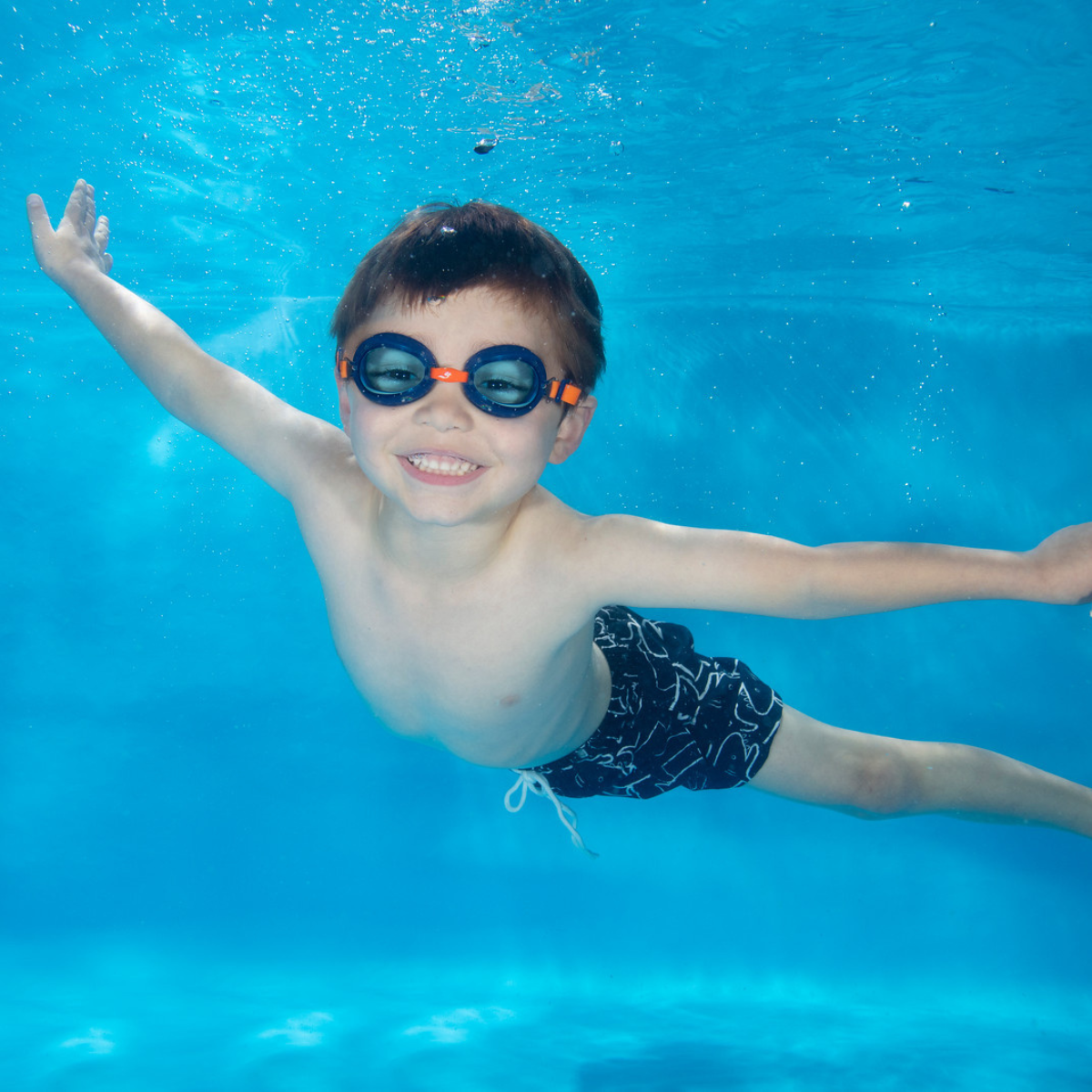 Junior Goggles Koi Orange 6-14 Years