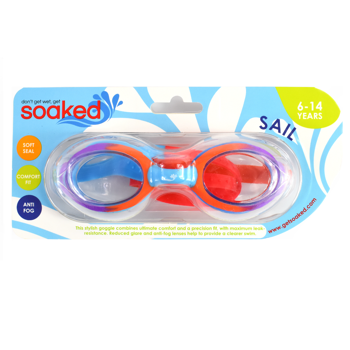 Junior Goggles Sail Fusion Blue 6-14 Years