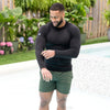 Mens Swim Shorts Forest Green