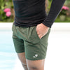 Mens Swim Shorts Forest Green