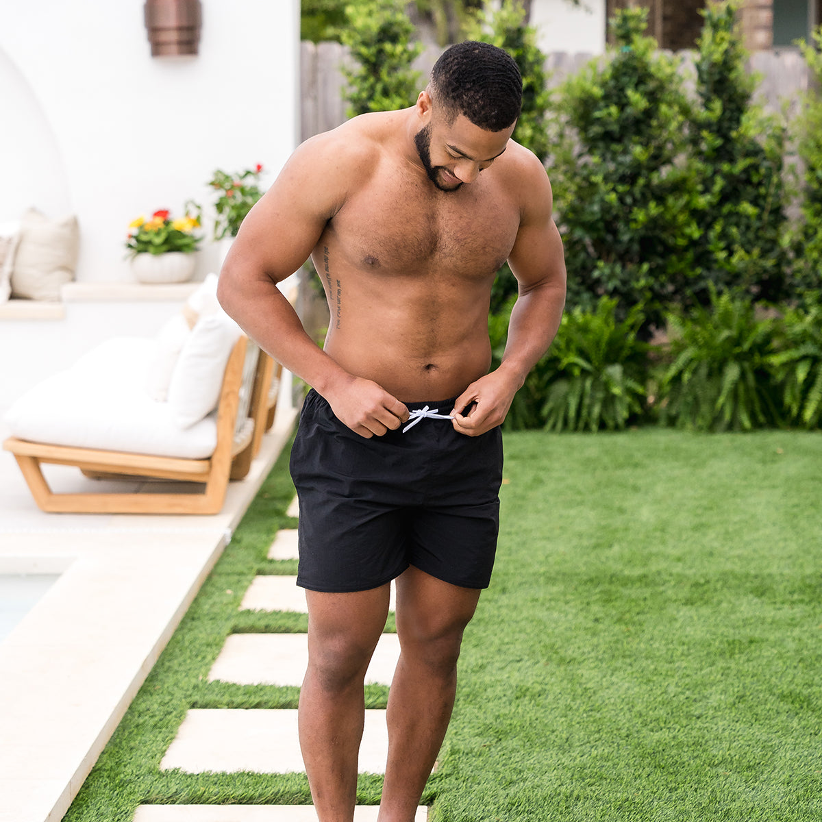Mens Swim Shorts Black