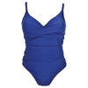 Ladies Swimming Costume Tummy Control Navy