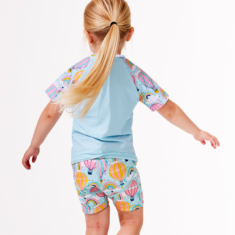 Short Sleeve Rash Vest Up and Away
