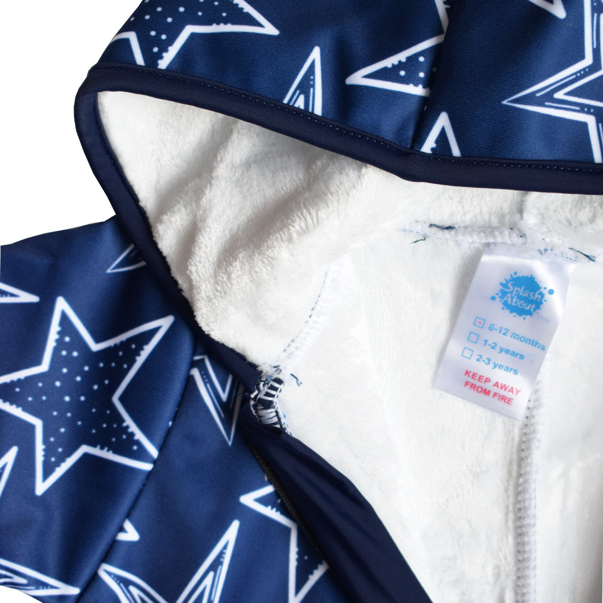 After Swim Waterproof Onesie Stars