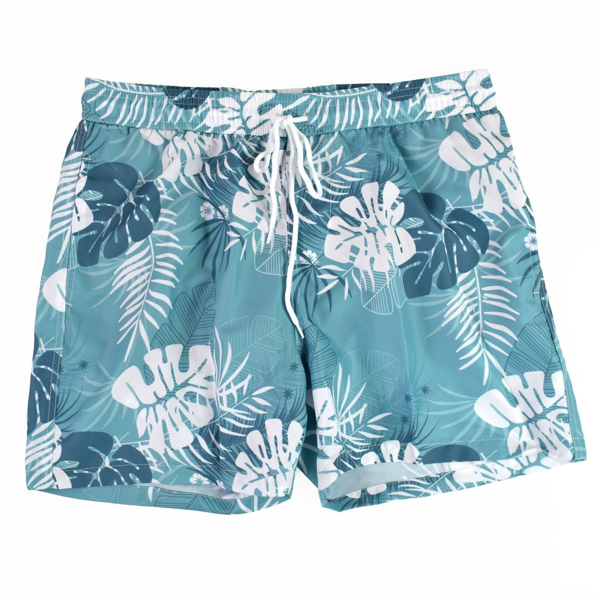 DEYYA Mens Kitty Seamless Pattern Summer Beach Shorts Pants Swim Trunks Board Short for Men