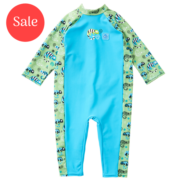 Childrens All-in-One Sun Protection Swimsuit